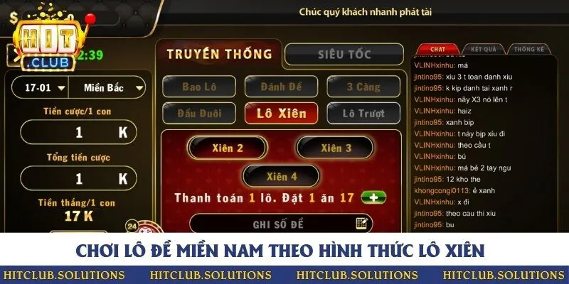 Cách tính tiền trúng thưởng khi chơi lô xiên
