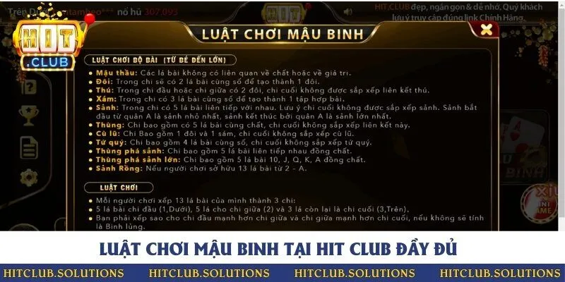 Chia sẻ từ A-Z quy tắc chơi mậu binh siêu dễ