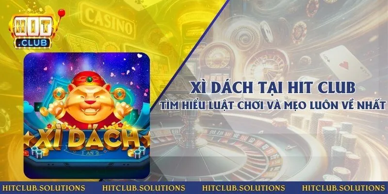 Xì dách tại Hit Club - Tìm hiểu luật chơi và mẹo luôn về nhất